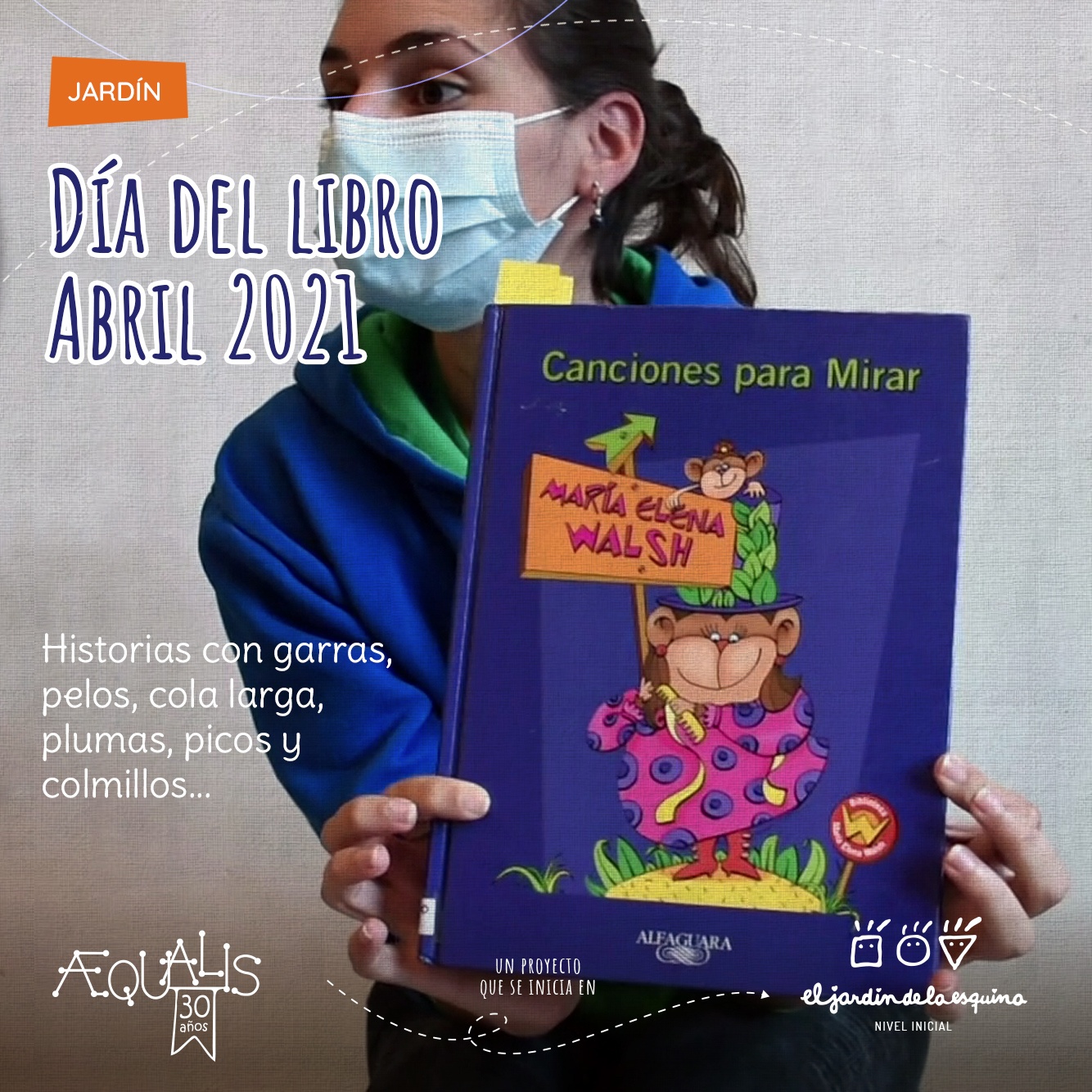 Día del libro – abril 2021 – Jardín