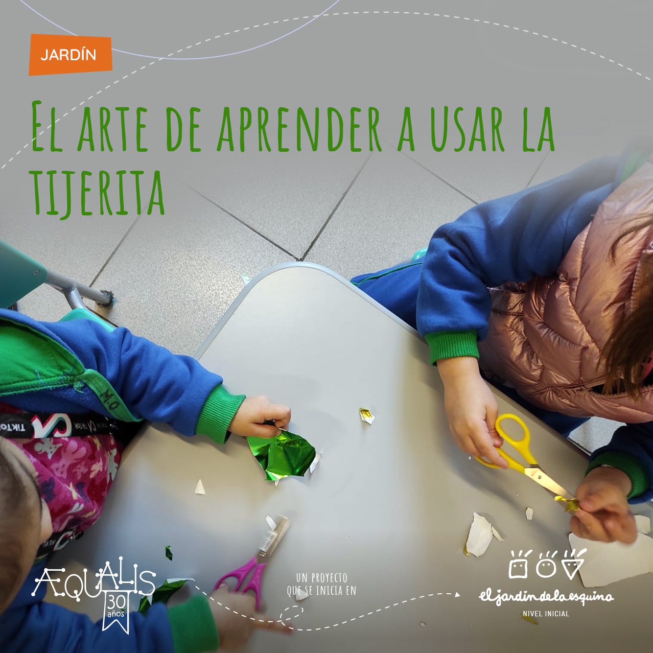 El arte de aprender a usar la tijerita