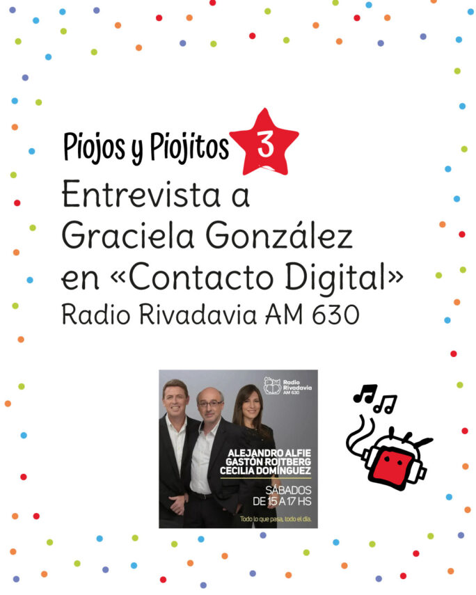 Entrevista a nuestra Directora General Graciela González en Radio Rivadavia AM 630