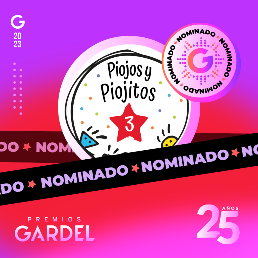 «Piojos y Piojitos 3» nominado a los Premios Gardel